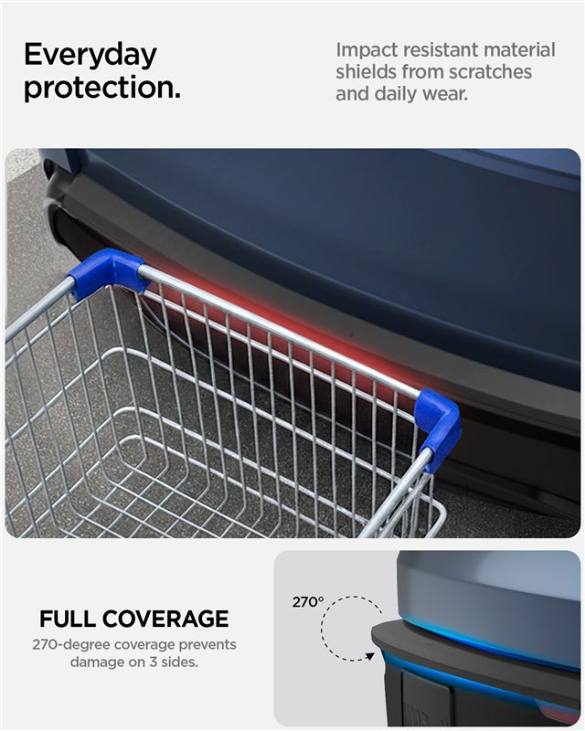 Easy installation: guide stickers with handles allow for precise and even application