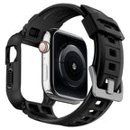 Spigen Rugged Armor Pro, black - Apple Watch 41mm/40mm