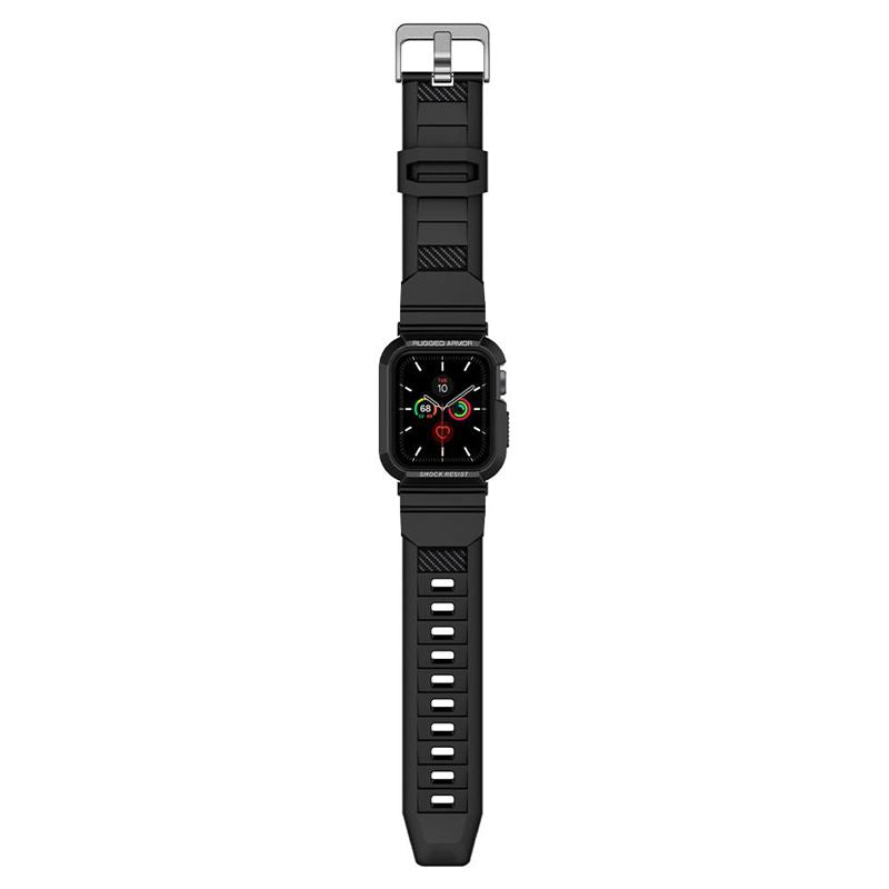 Spigen Rugged Armor Pro, black - Apple Watch 41mm/40mm