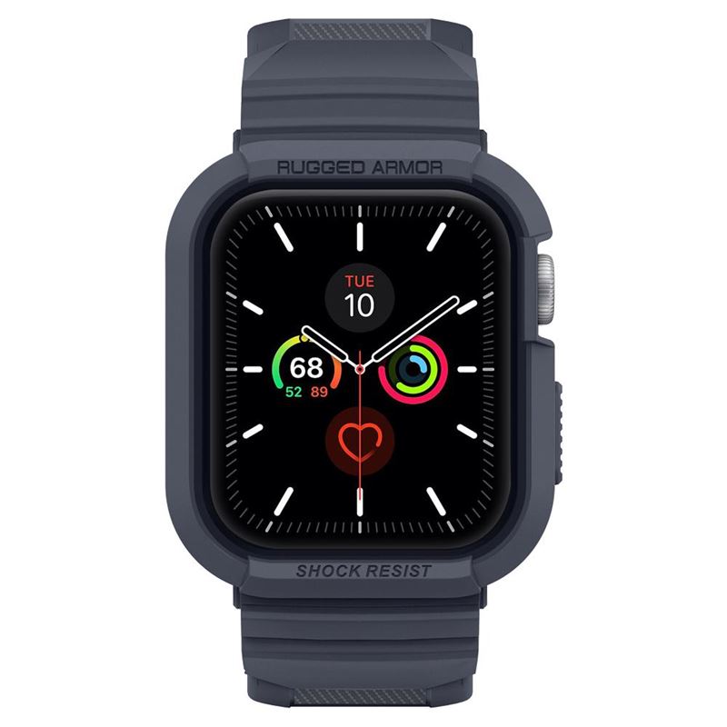 Spigen Rugged Armor Pro, gray - Apple Watch 45mm/44mm