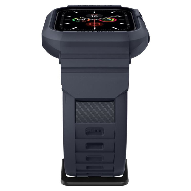 Spigen Rugged Armor Pro, gray - Apple Watch 45mm/44mm