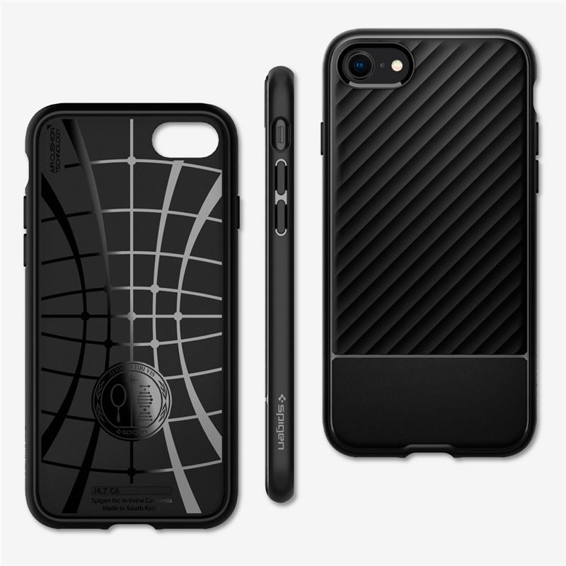 Spigen Core Armor, black - iPhone SE/8/7