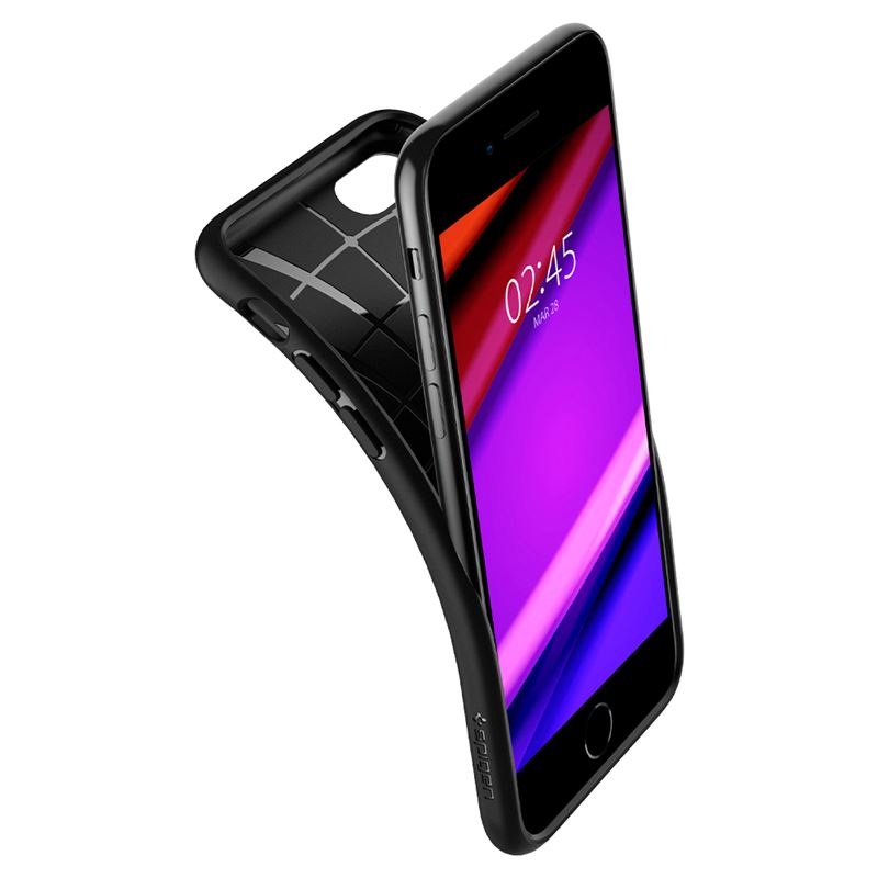 Spigen Core Armor, black - iPhone SE/8/7