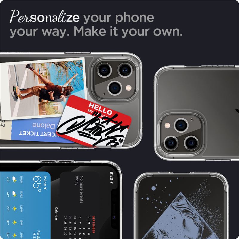 Spigen Ultra Hybrid, clear - iPhone 12 Pro Max