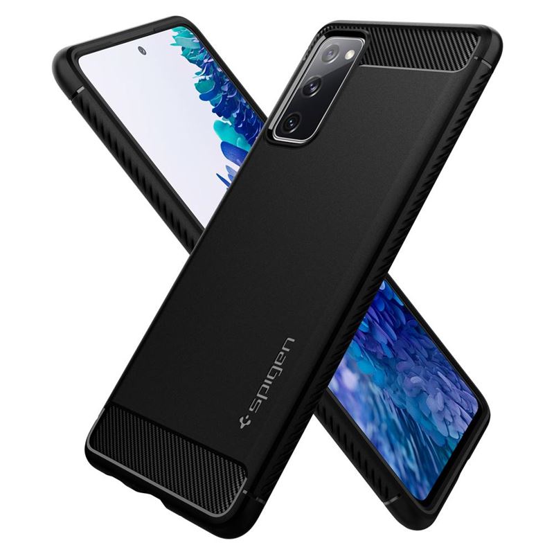 Stylish look with a characteristic black matte finish and carbon fiber style accents