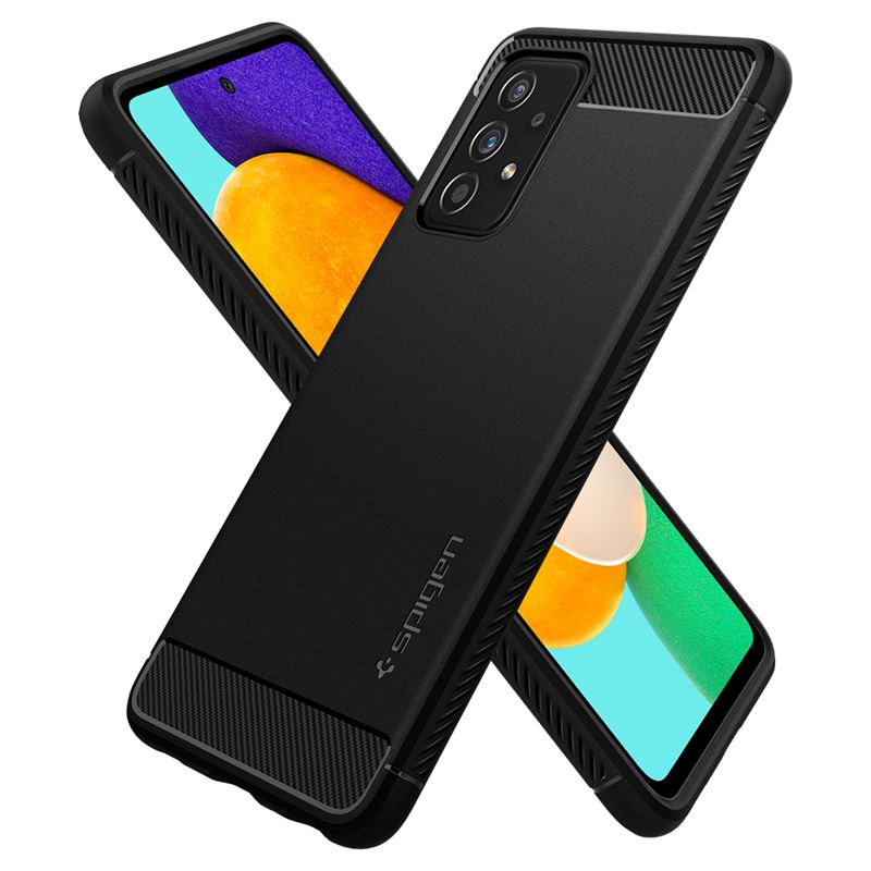 Spigen Rugged Armor, black - Samsung Galaxy A52s 5G/Galaxy A52 (LTE/5G)