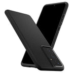 Spigen Liquid Air, black - Samsung Galaxy S21 Ultra