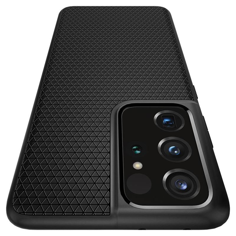 Spigen Liquid Air, black - Samsung Galaxy S21 Ultra