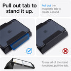 Spigen Ultra Hybrid Pro, black - iPad Air 10.9" (2022/2020) 11" (2026/2025/2024)