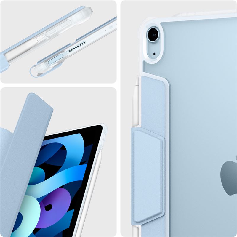 Spigen Ultra Hybrid Pro, sky blue - iPad Air 10.9" (2022/2020) 11" (2026/2025/2024)