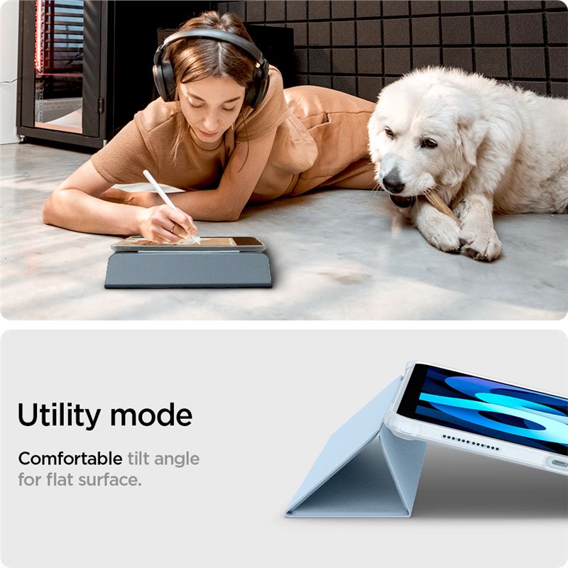 Spigen Ultra Hybrid Pro, sky blue - iPad Air 10.9" (2022/2020) 11" (2026/2025/2024)