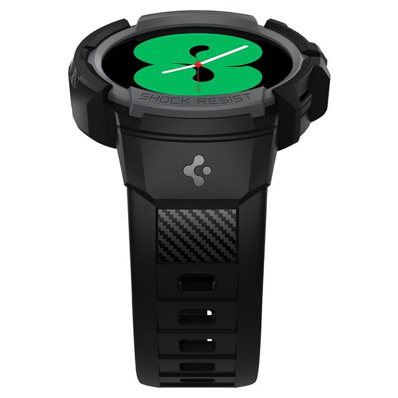 Spigen Rugged Armor Pro, charcoal gray - Samsung Galaxy Watch5/Watch4 40mm