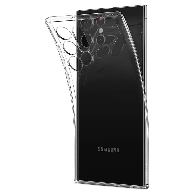 Spigen Liquid Crystal, crystal clear - Samsung Galaxy S22 Ultra