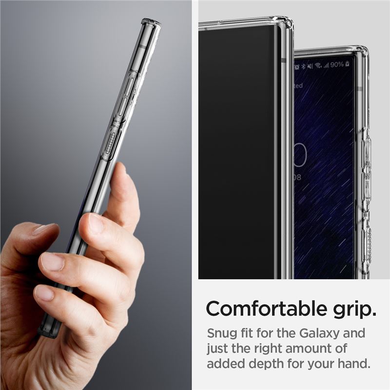 Spigen Liquid Crystal, crystal clear - Samsung Galaxy S22 Ultra