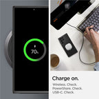 Spigen Liquid Air, matte black - Samsung Galaxy S22 Ultra
