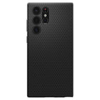 Spigen Liquid Air, matte black - Samsung Galaxy S22 Ultra