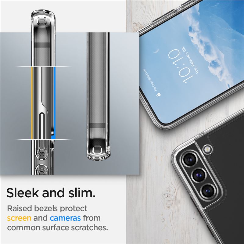 Spigen Ultra Hybrid, crystal clear - Samsung Galaxy S22+