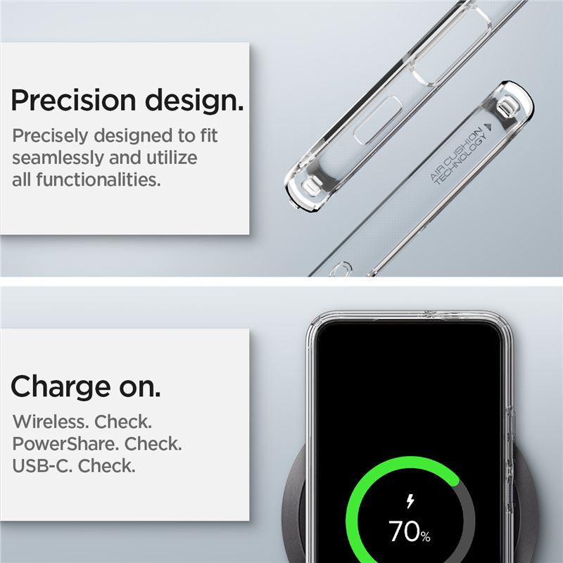 Spigen Ultra Hybrid, crystal clear - Samsung Galaxy S22+