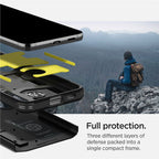 Spigen Tough Armor, čierny - Samsung Galaxy S22+