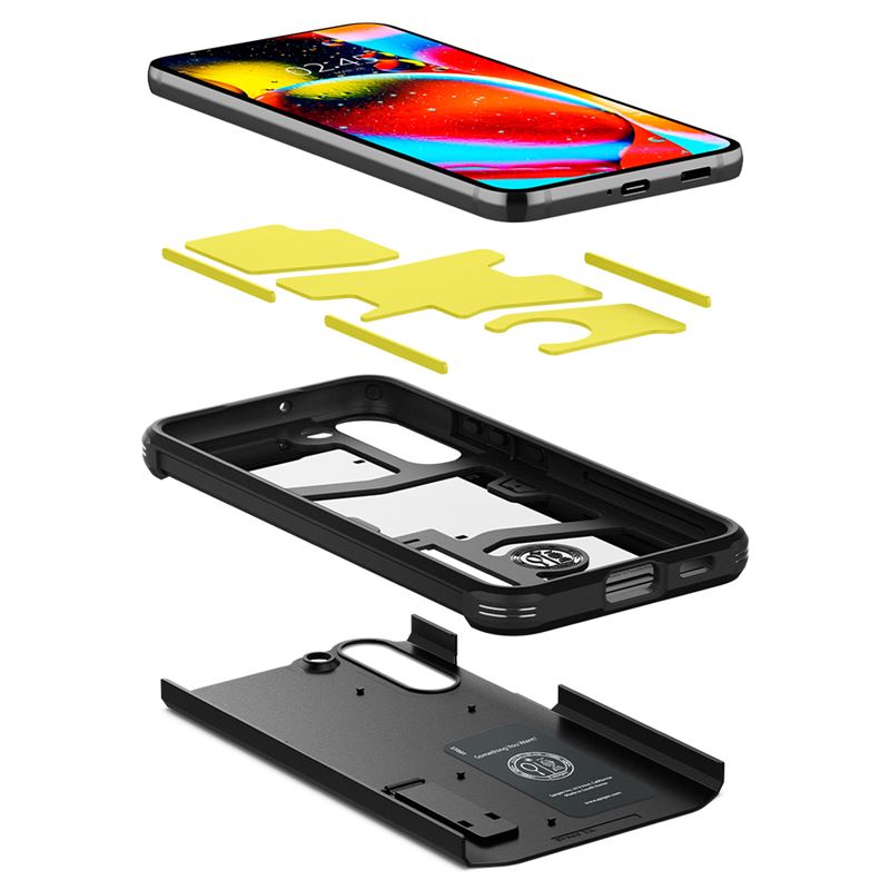 Spigen Tough Armor, čierny - Samsung Galaxy S22+