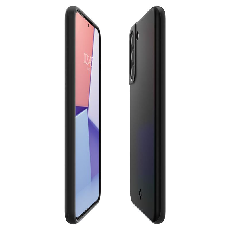Spigen Thin Fit, black - Samsung Galaxy S22