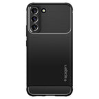 Spigen Rugged Armor, matná čierna - Samsung Galaxy S22