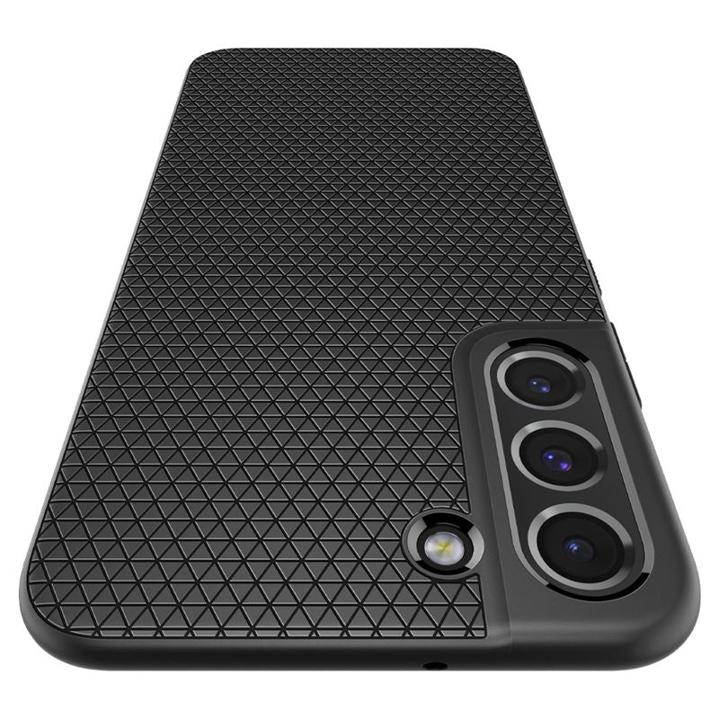 Spigen Liquid Air, matte black - Samsung Galaxy S22