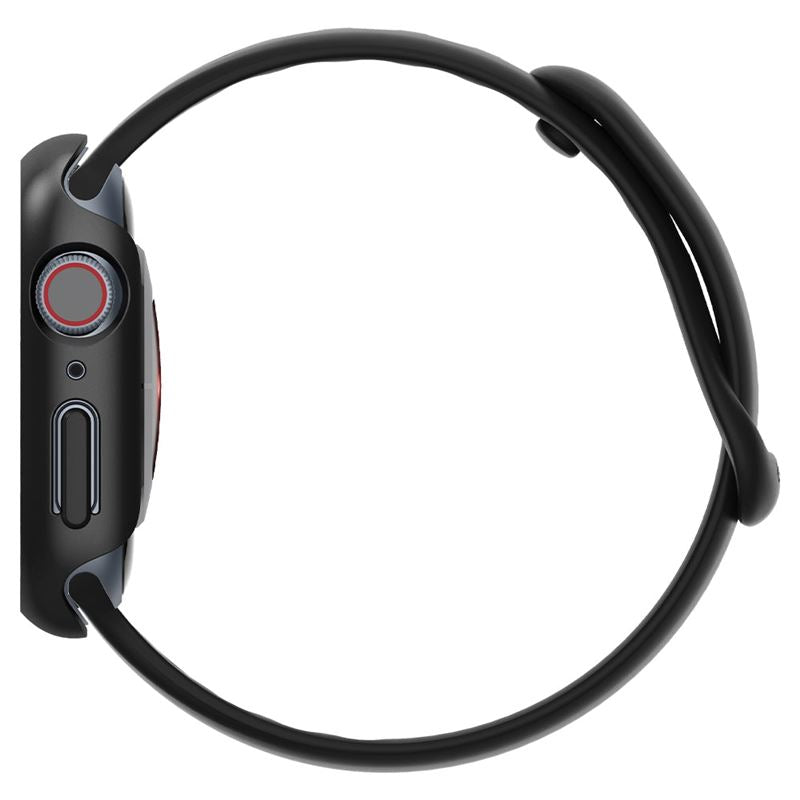 Spigen Thin Fit, black - Apple Watch 9/8/7 45mm