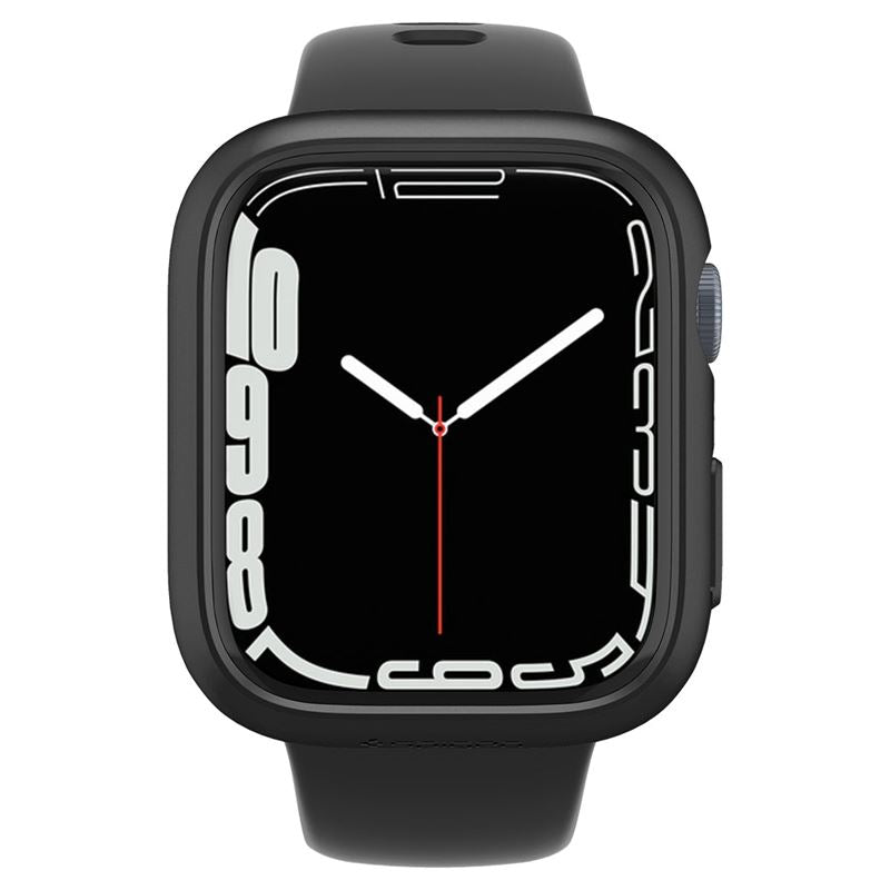 Spigen Thin Fit, black - Apple Watch 9/8/7 45mm