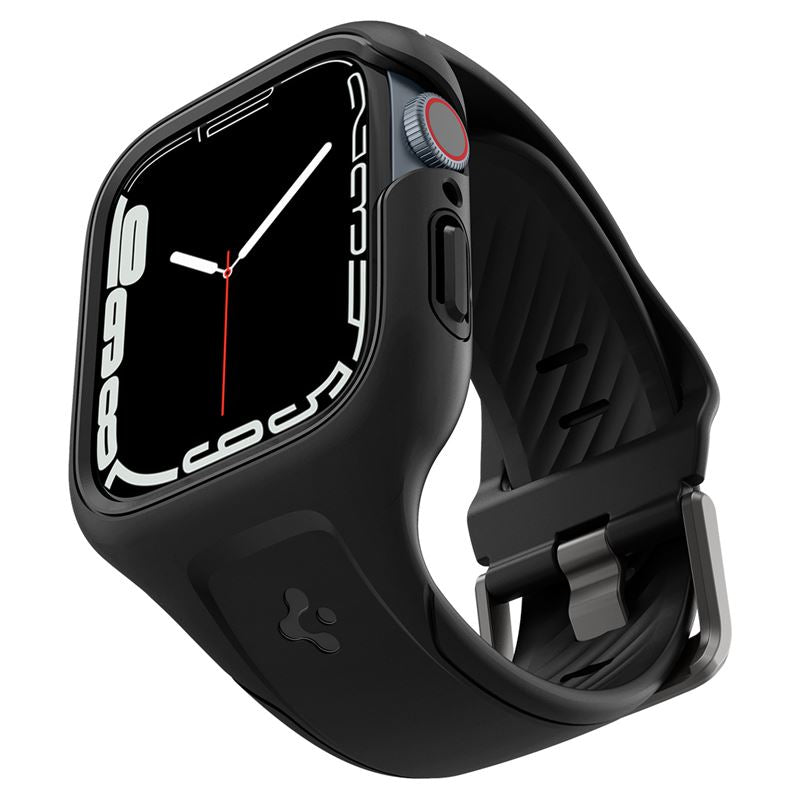 Spigen Liquid Air Pro, black - Apple Watch 9/8/7 41mm