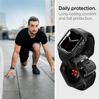 Spigen Liquid Air Pro, black - Apple Watch 9/8/7 41mm