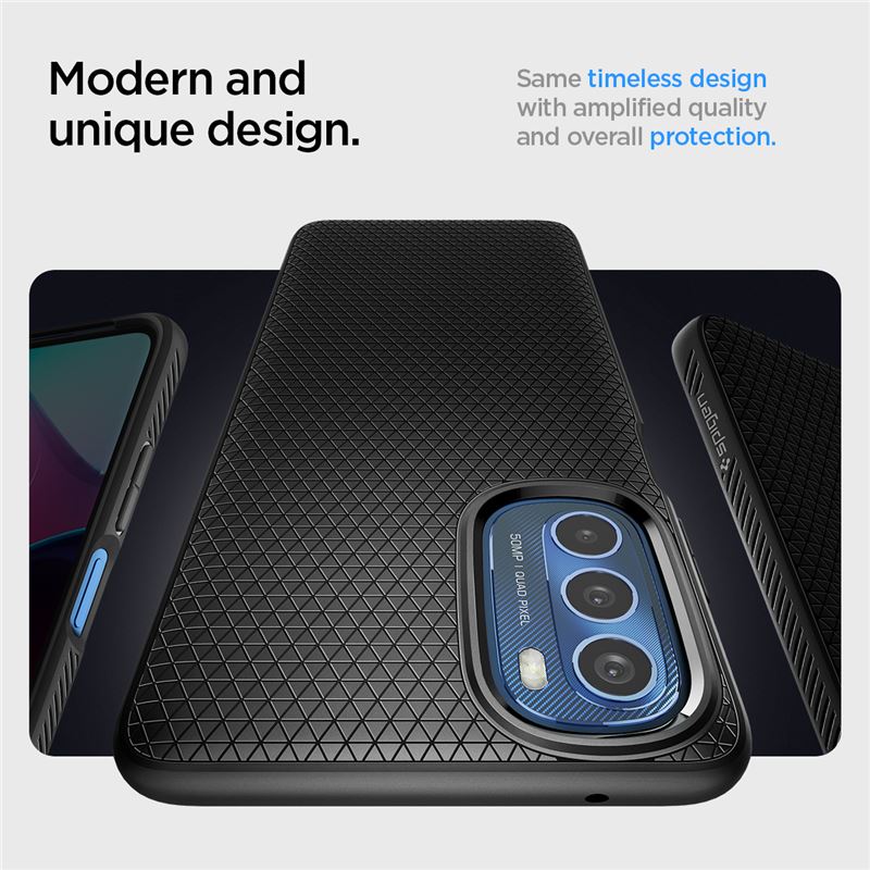 Spigen Liquid Air, black - Motorola Moto G Stylus 2022