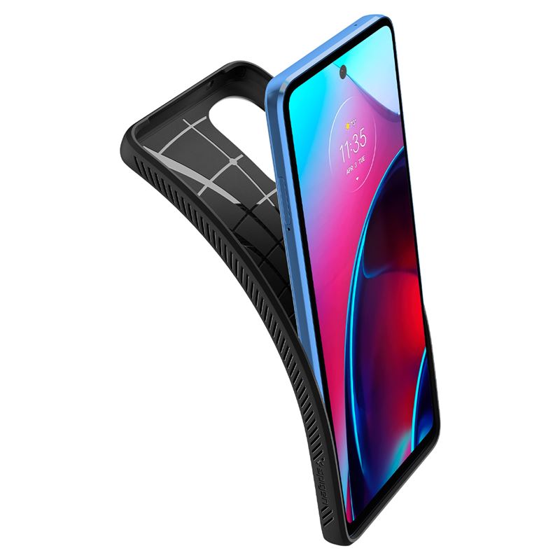 Spigen Liquid Air, black - Motorola Moto G Stylus 2022