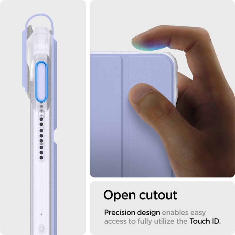 Spigen Ultra Hybrid Pro, lavender - iPad Air 10.9" (2022/2020) 11" (2026/2025/2024)