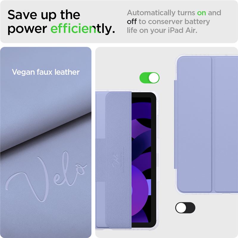 Spigen Ultra Hybrid Pro, lavender - iPad Air 10.9" (2022/2020) 11" (2026/2025/2024)