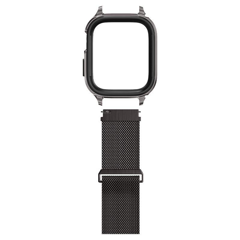 Spigen Metal Fit Pro, grafit – Apple Watch 9/8/7 45mm