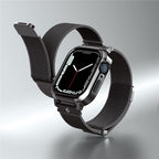 Spigen Metal Fit Pro, grafit – Apple Watch 9/8/7 45mm