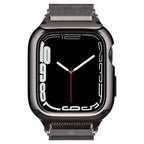 Spigen Metal Fit Pro, grafit – Apple Watch 9/8/7 45mm