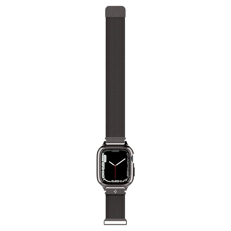 Spigen Metal Fit Pro, grafit – Apple Watch 9/8/7 45mm