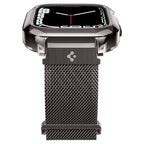 Spigen Metal Fit Pro, grafit – Apple Watch 9/8/7 45mm