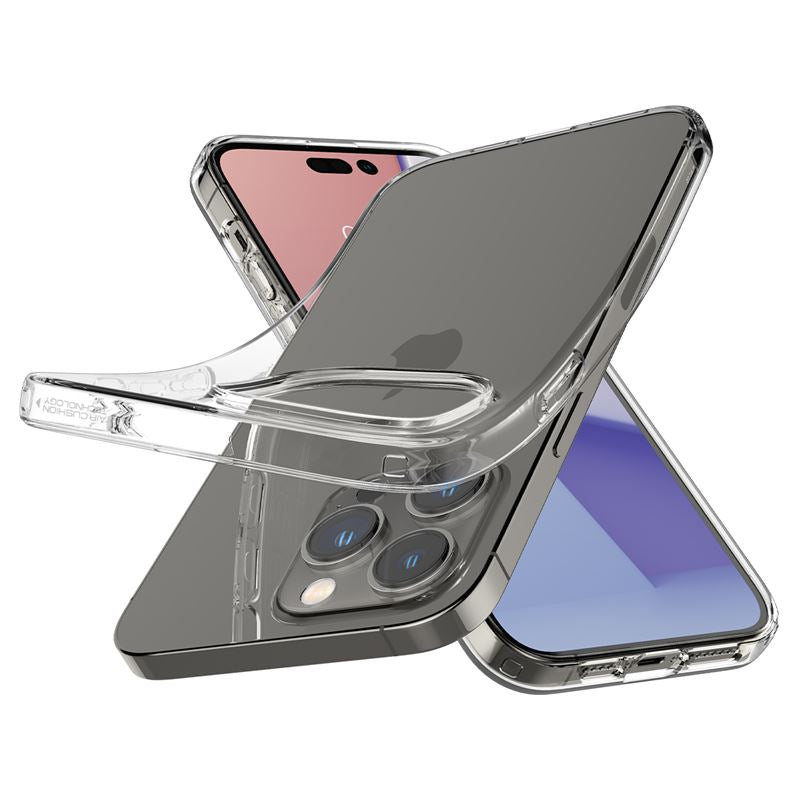 Spigen Crystal Flex, krištáľovo čistý - iPhone 14 Pro Max