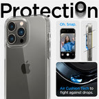 Spigen Crystal Hybrid, crystal clear - iPhone 14 Pro Max