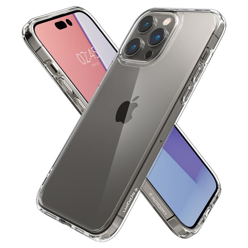 Spigen Crystal Hybrid, crystal clear - iPhone 14 Pro Max