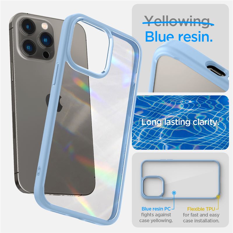 Spigen Crystal Hybrid, sierra blue – iPhone 14 Pro Max