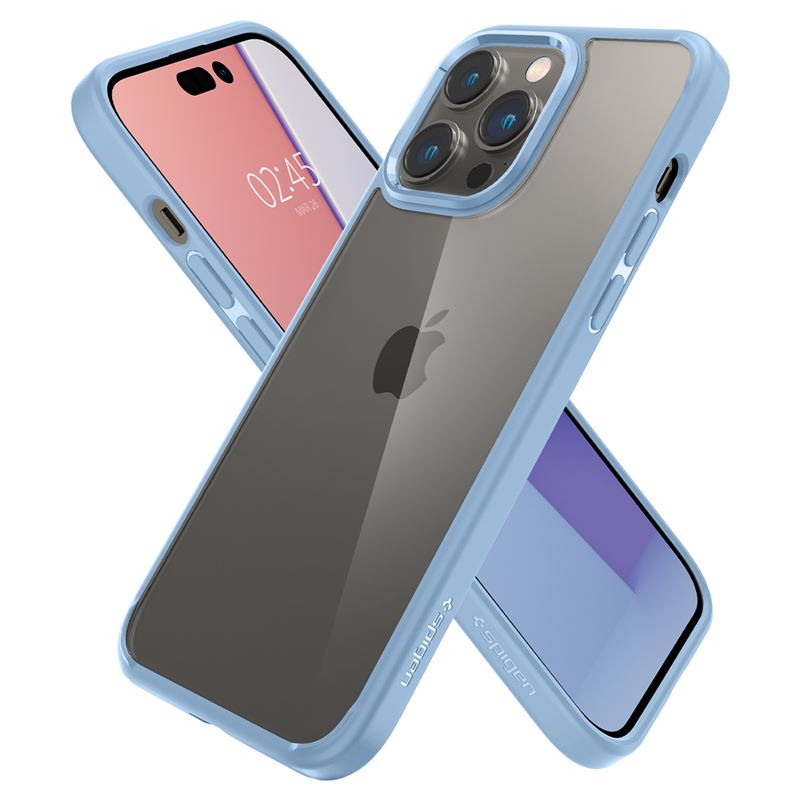 Spigen Crystal Hybrid, sierra blue – iPhone 14 Pro Max