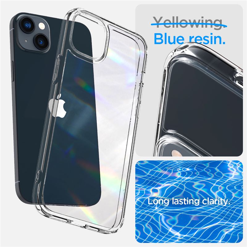 Spigen Crystal Hybrid, crystal clear - iPhone 14 Plus