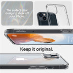 Spigen Crystal Hybrid, crystal clear - iPhone 14 Plus