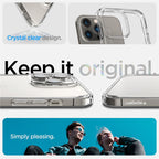 Spigen Crystal Hybrid, crystal clear - iPhone 14 Pro