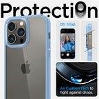 Spigen Crystal Hybrid, sierra blue - iPhone 14 Pro