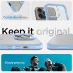 Spigen Crystal Hybrid, sierra blue - iPhone 14 Pro